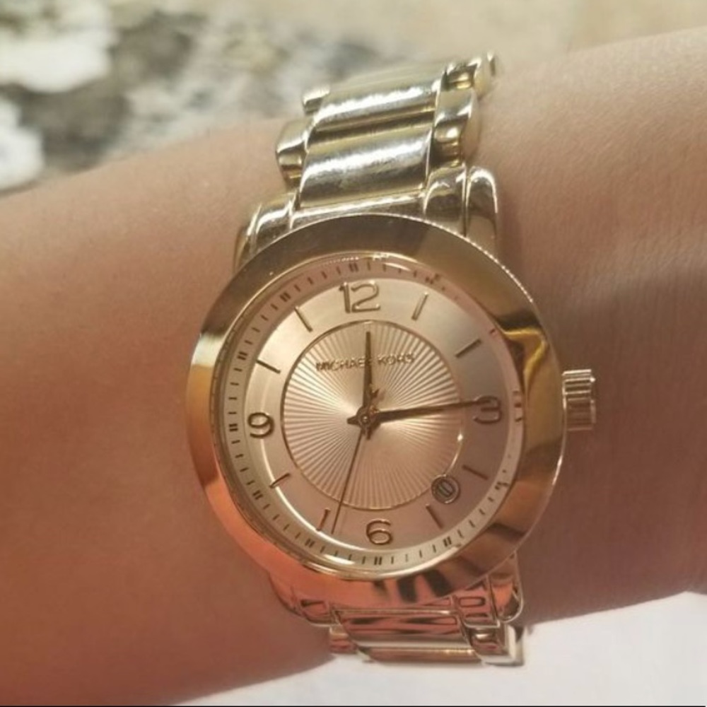 Michael Kors gold watch